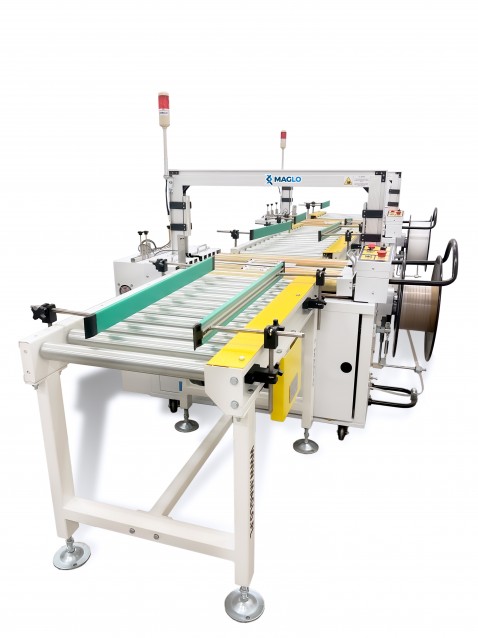 MAGLO - Automatyczna linia do spinania paczek taśmą PP Maglo Auto-Flex PRO