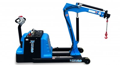 MAGLO - Elektryczny żuraw samojezdny z przeciwwagą MZE07T-PW